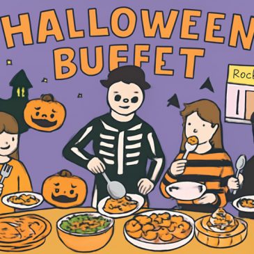 【10月28日】ハロウィンビュッフェ(ソフトドリンク付)のお知らせ